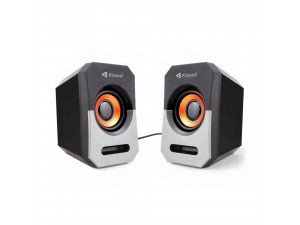 Speakers Kisonli A-606 2x3W USB Черни Тонколони 22118